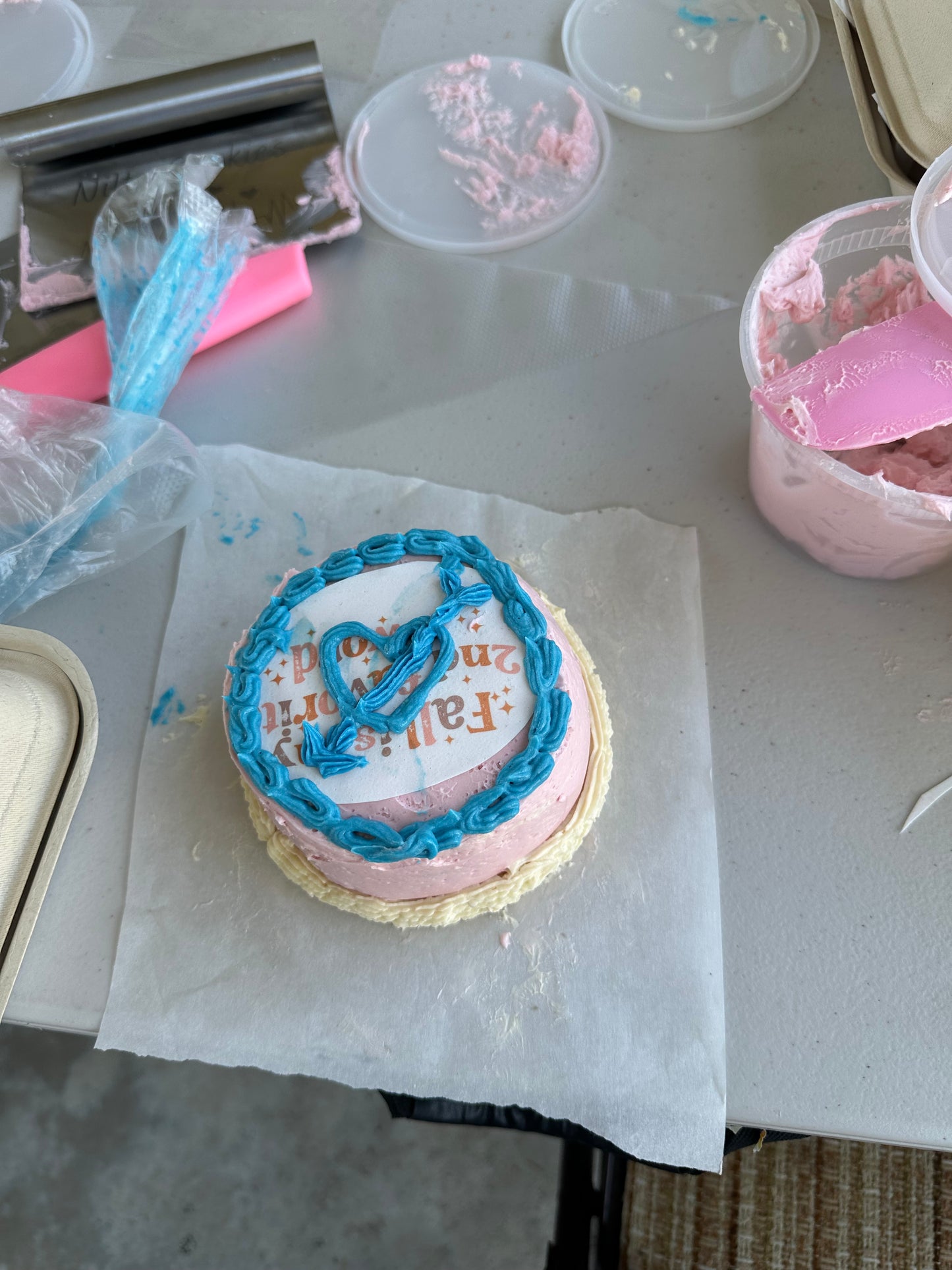 Private Bento Cake Decorating Class