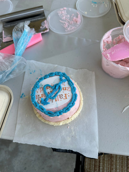 Private Bento Cake Decorating Class