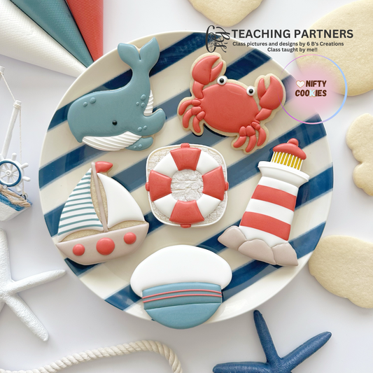 8/18 7 PM Ocean Fun Cookie Class @BRC