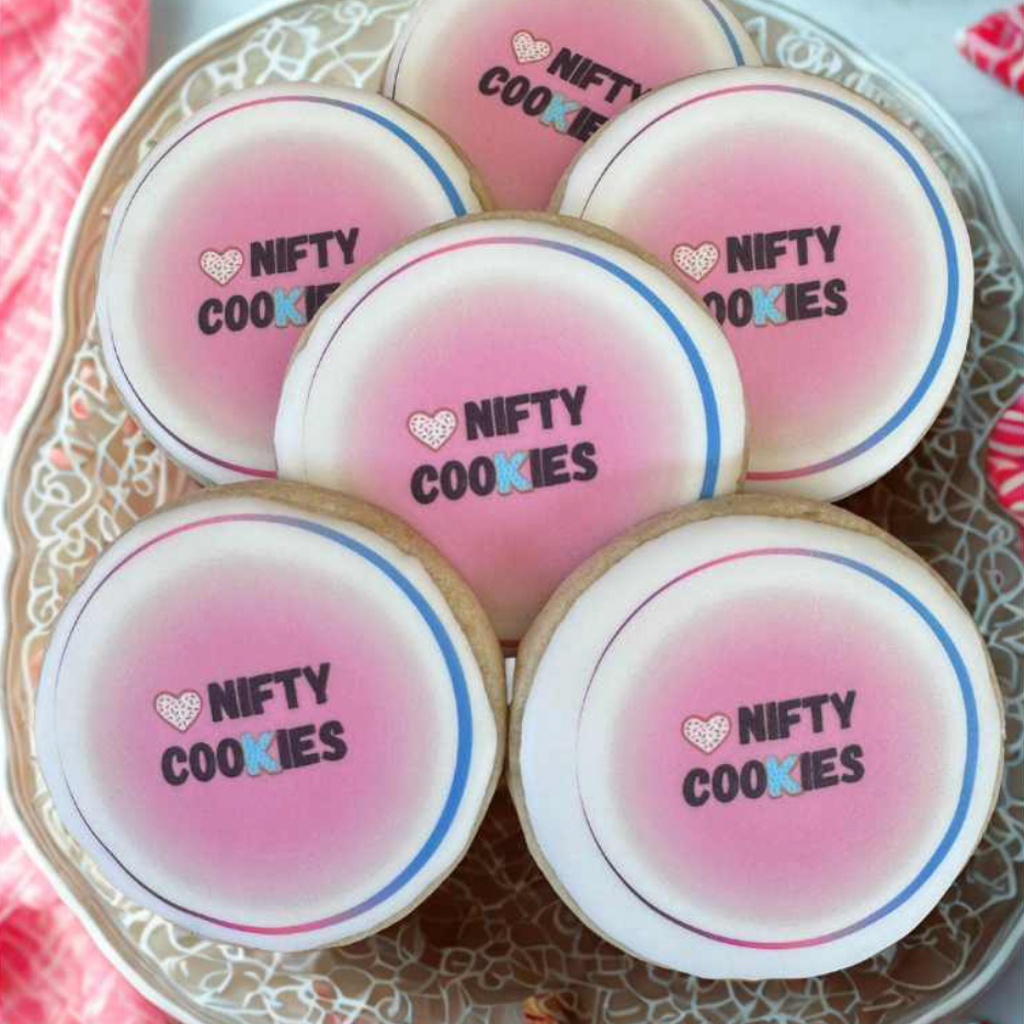 Custom Logo Cookies